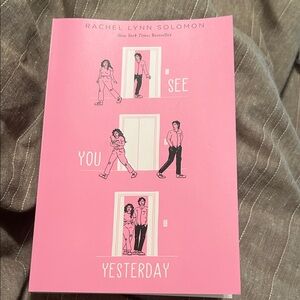 See You Yesterday by Rachel Lynn Solomon - Pink Paperback